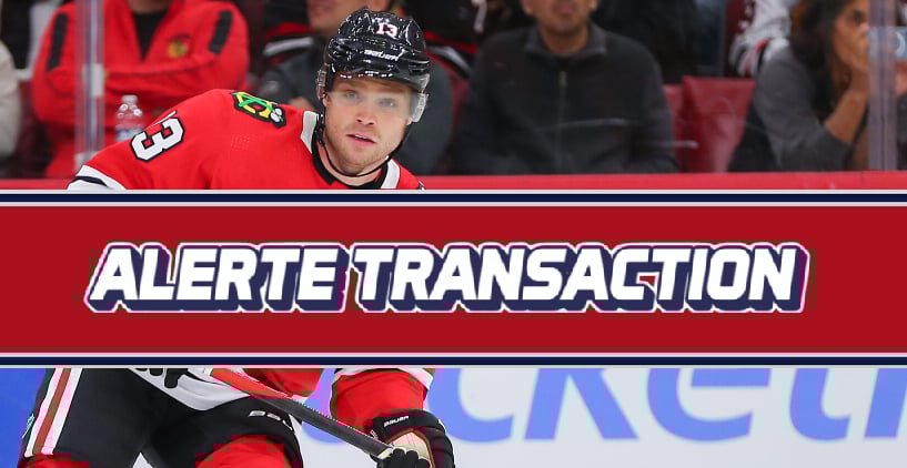 Les Blackhawks échangent Max Domi la journée de sa fête!