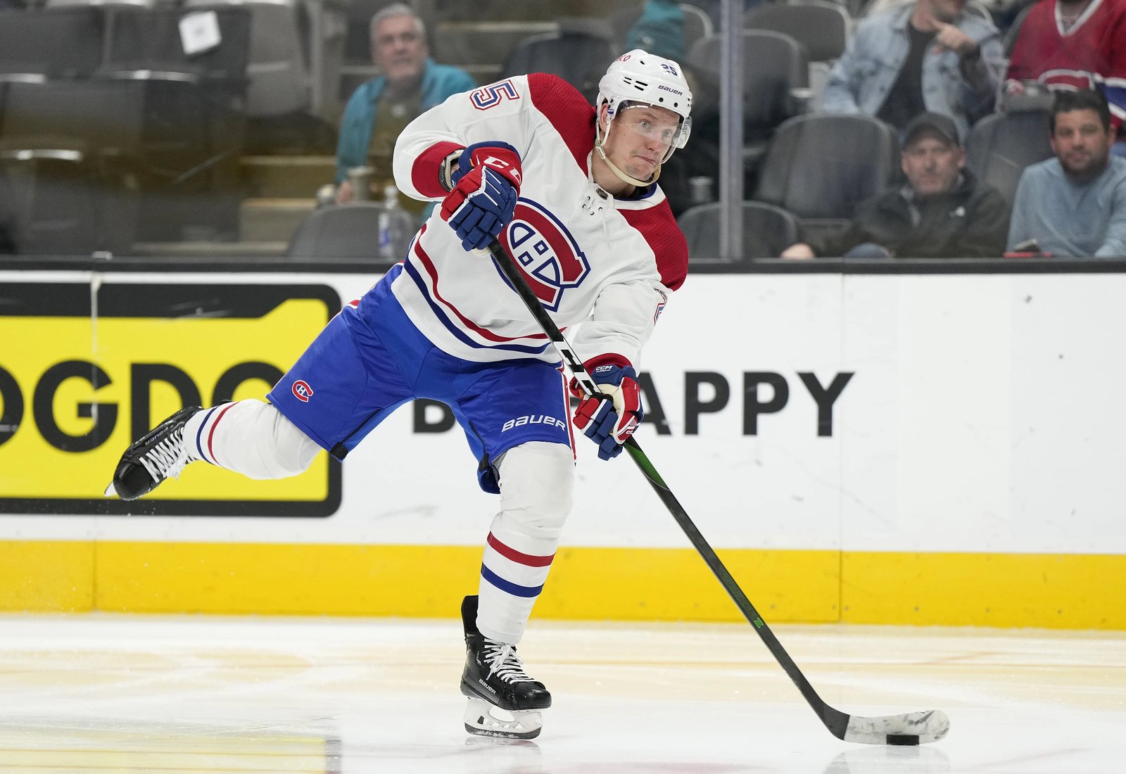 Denis Gurianov absent à l'entraînement matinal du Canadien