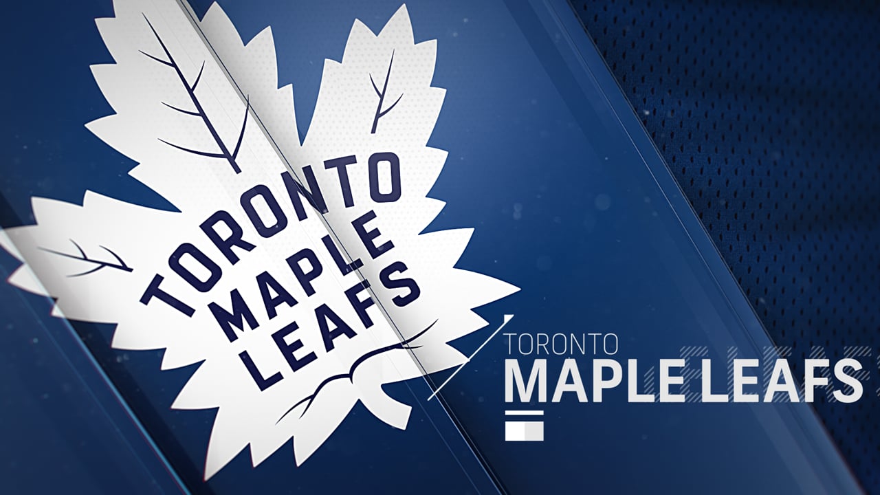 Les Maple Leafs dévoilent leur formation en vue du match de ce soir face au Canadien