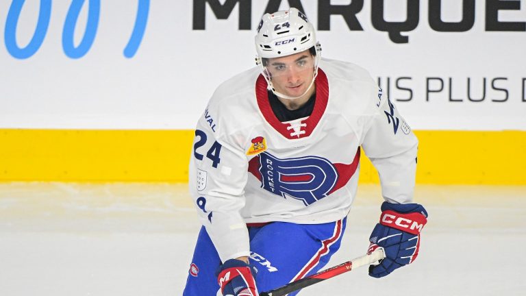 Logan Mailloux est en difficulté