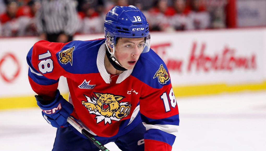 Le Canadien aurait l'espoir Caleb Desnoyers très haut sur sa liste
