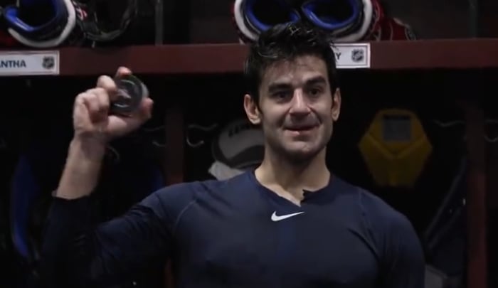 Max Pacioretty offre un discours très émotif après son premier point en 12 mois