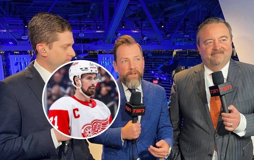 Chris Johnston forcé de commenter la rumeur selon laquelle Dylan Larkin aurait demandé à être échangé