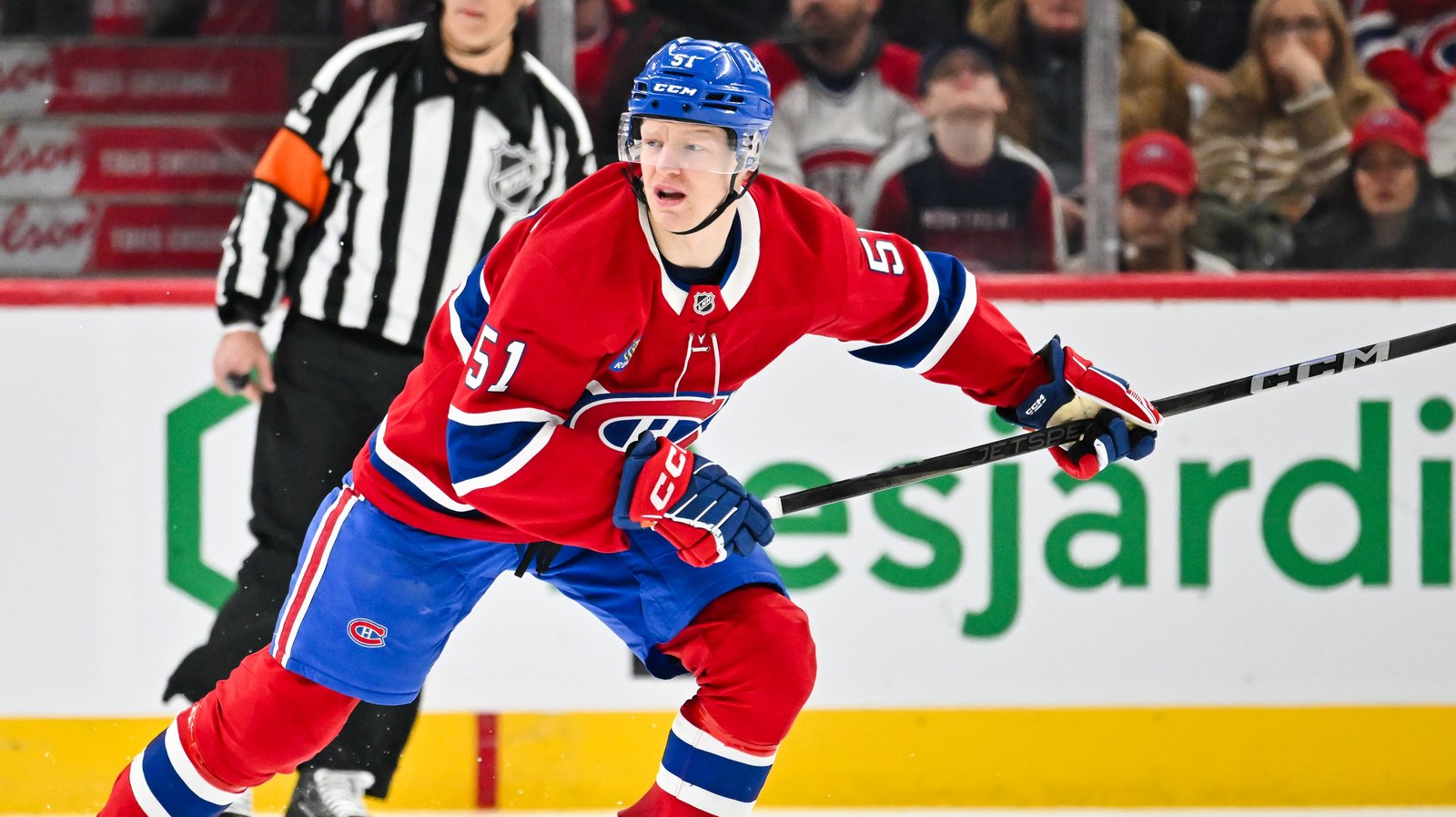 Emil Heineman avait un message pour les fans du Canadien après son accident