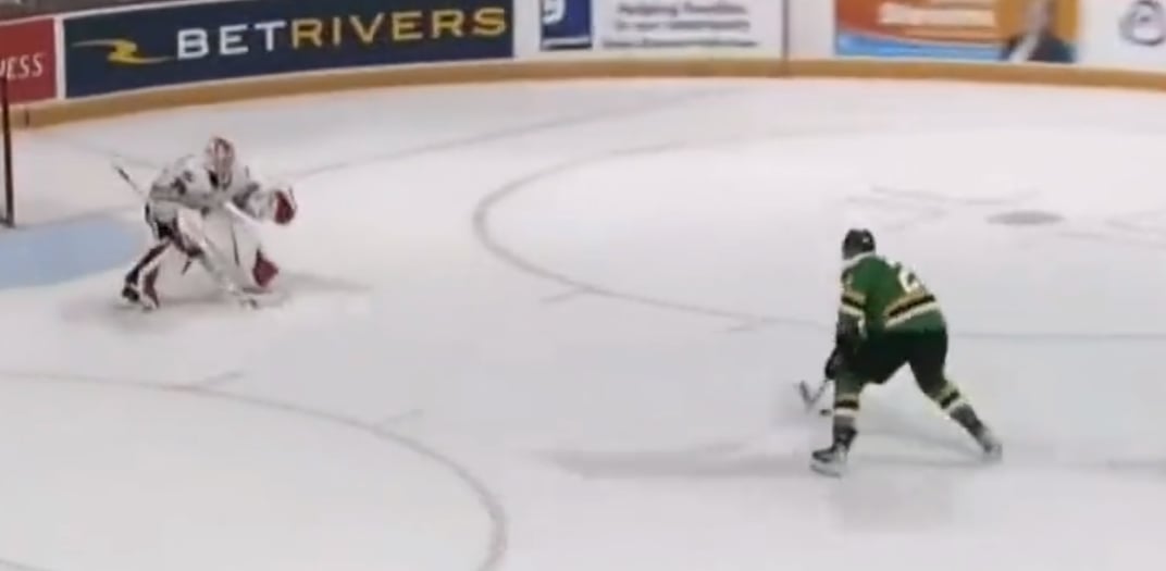Logan Mailloux marque un but superbe pour donner la victoire aux Knights