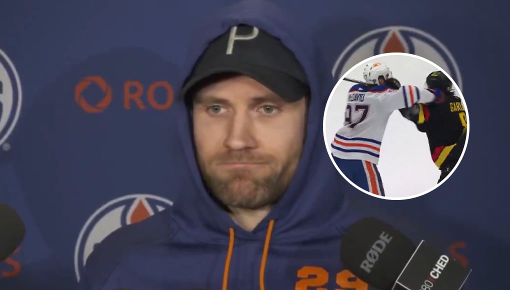 Leon Draisaitl dit sa façon de penser à propos de la suspension à Connor McDavid