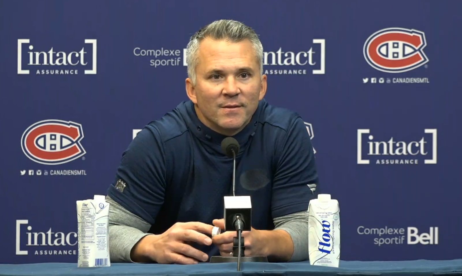 Martin St-Louis donne une mise à jour sur l'état de santé de Brendan Gallagher