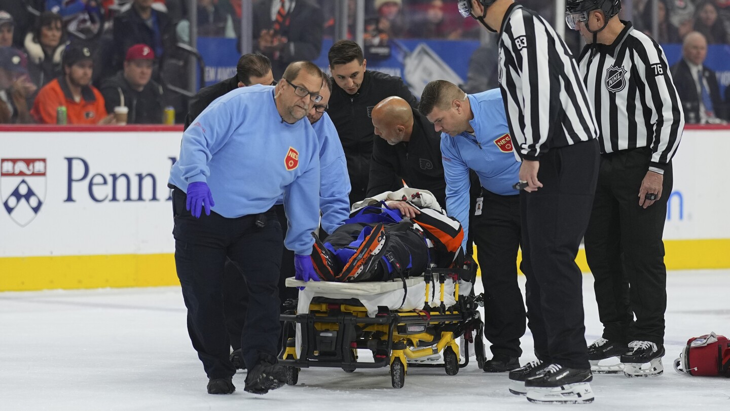 Des nouvelles de l'arbitre qui a quitté en civière hier soir 
