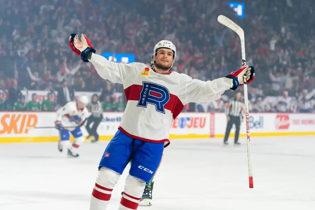 Joshua Roy pourrait connaître la meilleure saison de l'histoire du Rocket