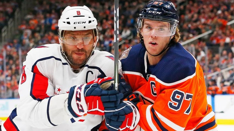 Alexander Ovechkin fait l'éloge de Connor McDavid