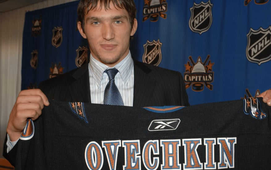 Les Panthers ont tenté de repêcher Alex Ovechkin 4 fois au repêchage de 2003