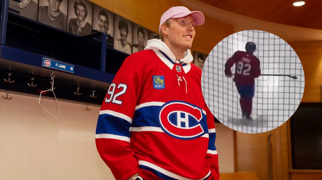 Patrik Laine est de retour sur la glace