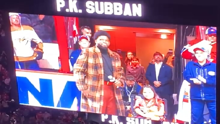 PK Subban reçoit un superbe hommage du Canadien et une magnifique ovation des partisans 