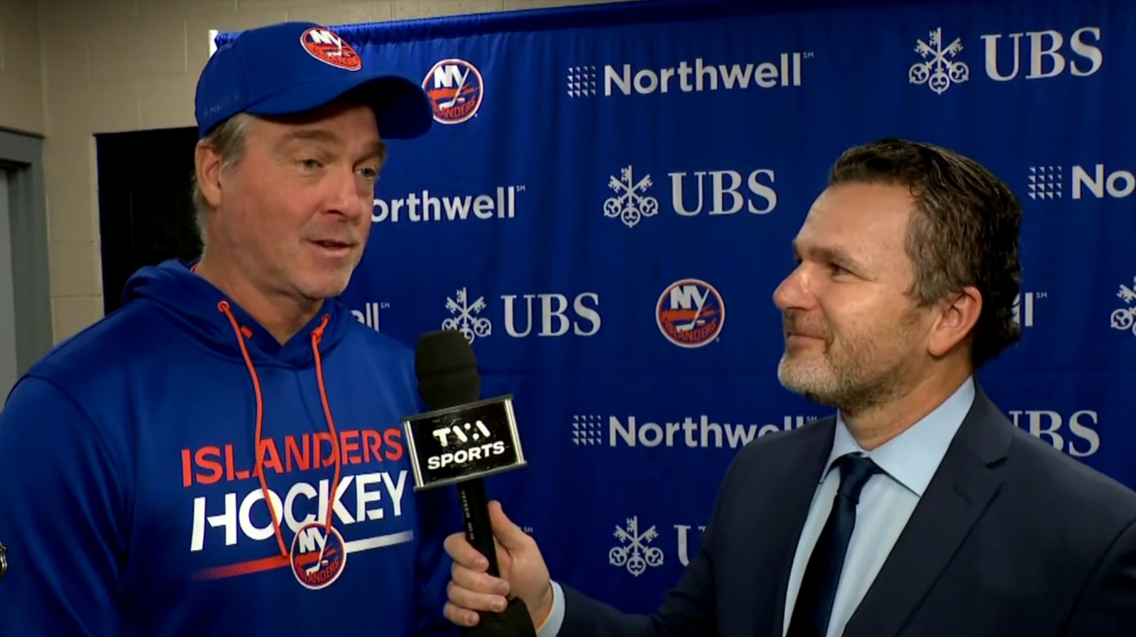Patrick Roy se confie à Renaud Lavoie sur son arrivée à Long Island