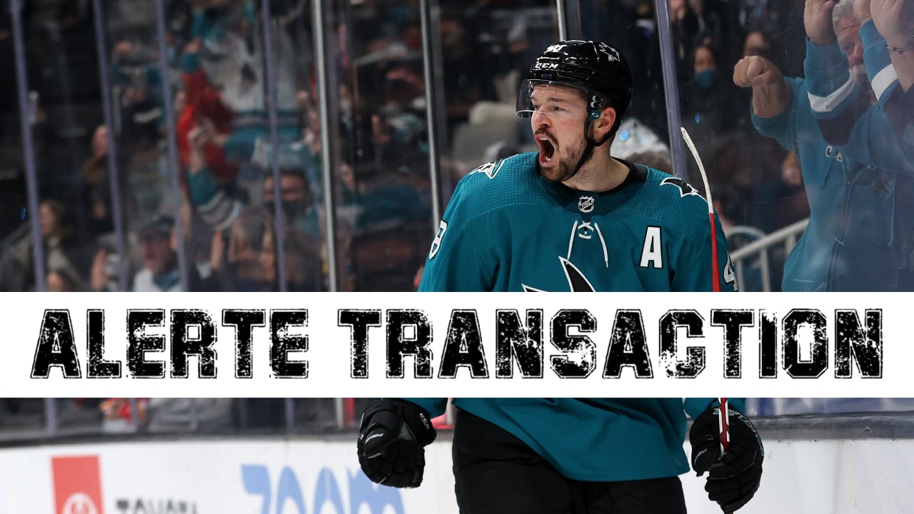 Tomas Hertl impliqué dans une transaction majeure