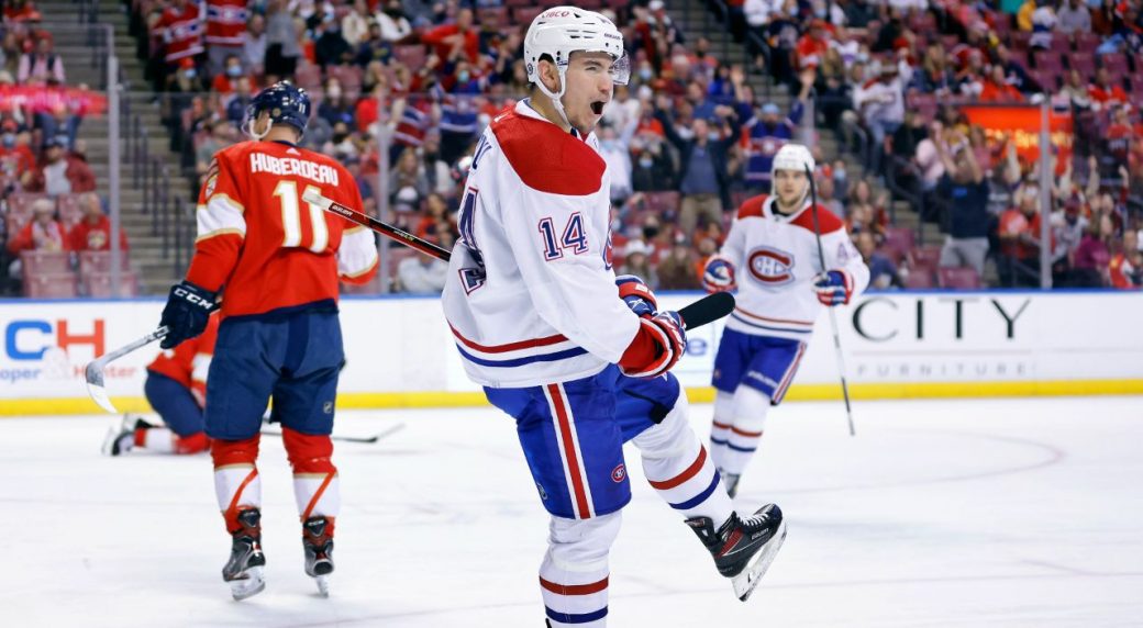 Nick Suzuki se trouve parmi les 20 meilleurs centres de la ligue, selon NHL Network
