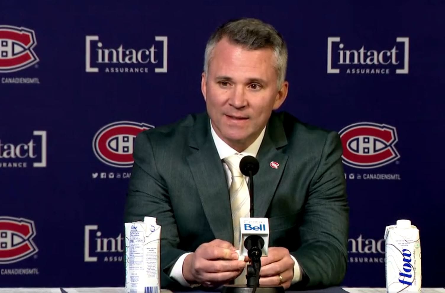 Martin St-Louis dévoile son alignement pour le match de ce soir