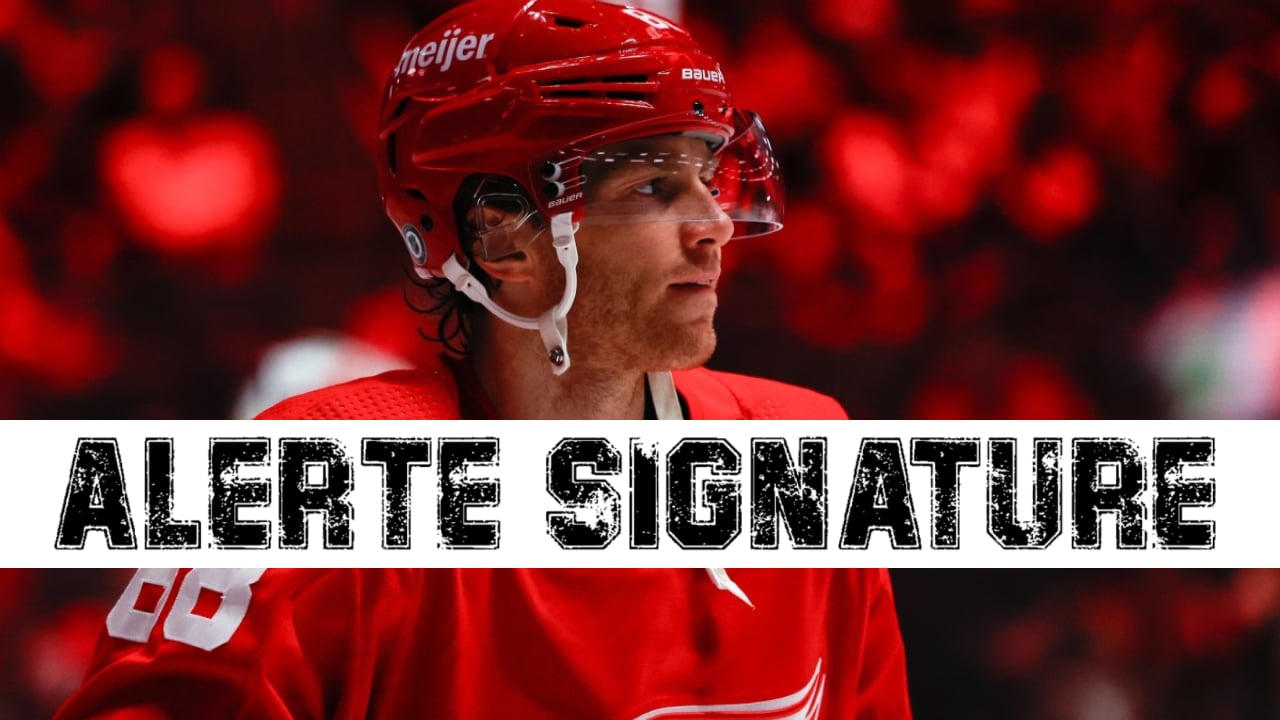 Patrick Kane signe une prolongation de contrat avec les Red Wings
