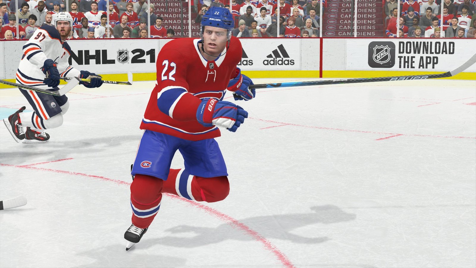 Affrontez Cole Caufield et Nick Suzuki à NHL 22! 