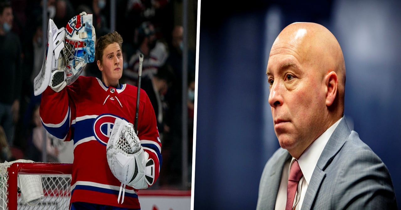 Cayden Primeau pourrait compliquer le travail de Kent Hughes dès le début de la saison