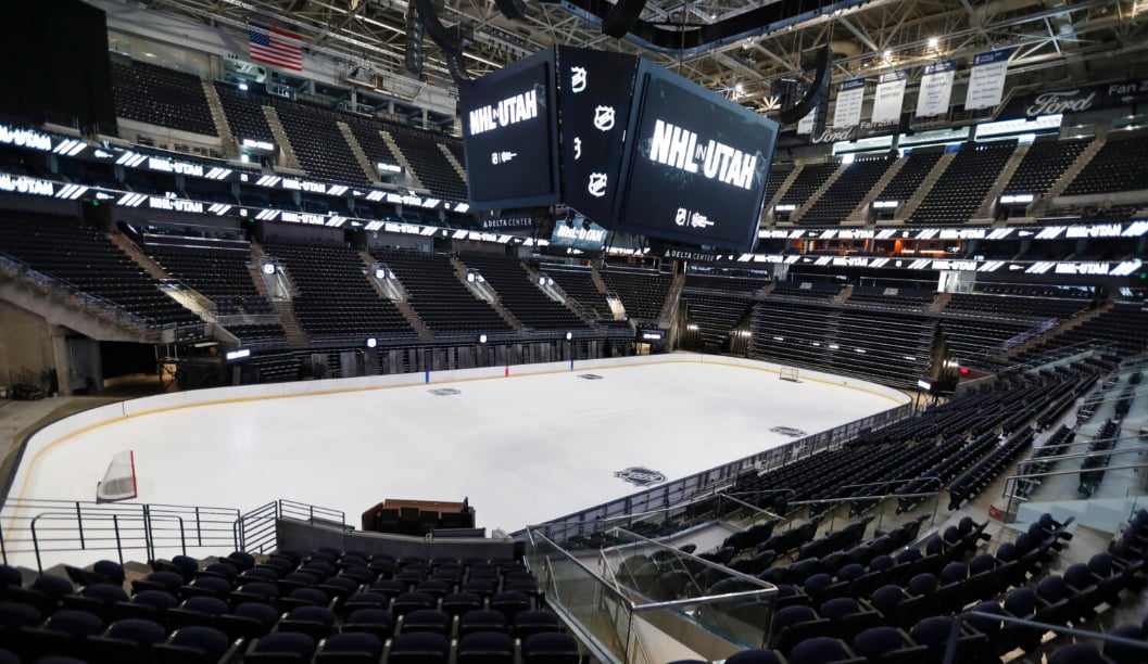 Le HC Utah dévoile son logo spécial et le design du centre de la glace pour sa saison inaugurale