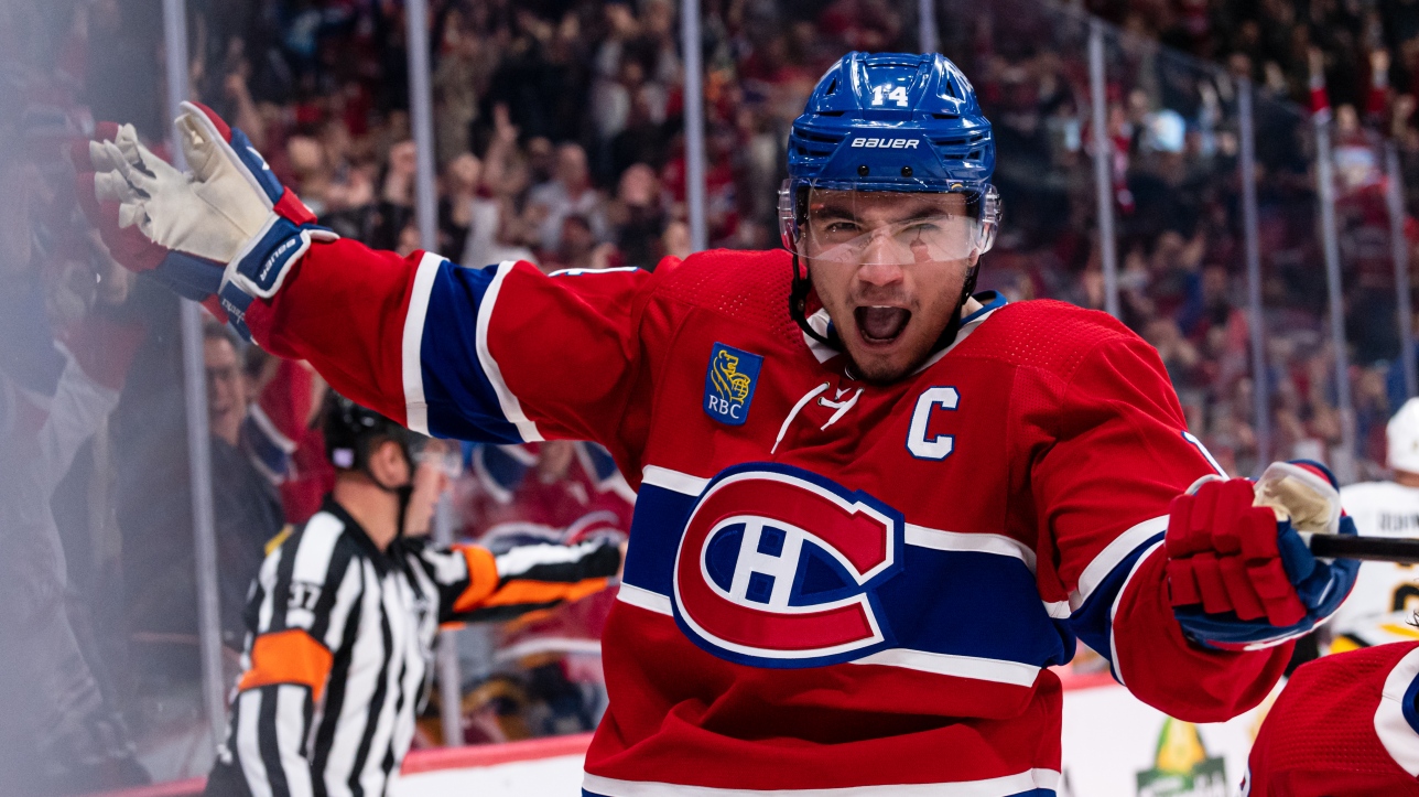 Nick Suzuki connaît la meilleure saison de sa carrière