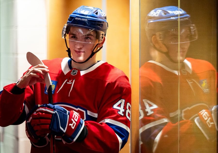Lane Hutson établi une autre nouvelle marque à sa saison recrue