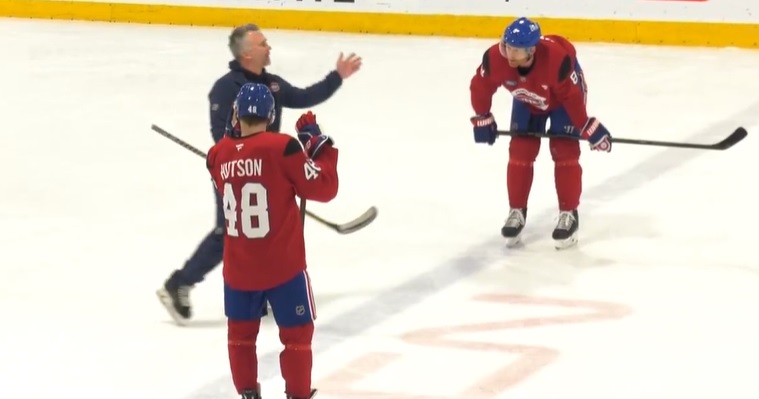 Martin St. Louis perd patience à l'entraînement du CH