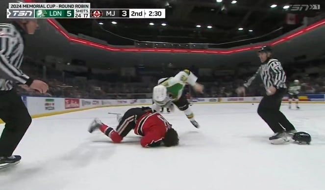 Une scène particulière fait énormément jaser à la Coupe Memorial