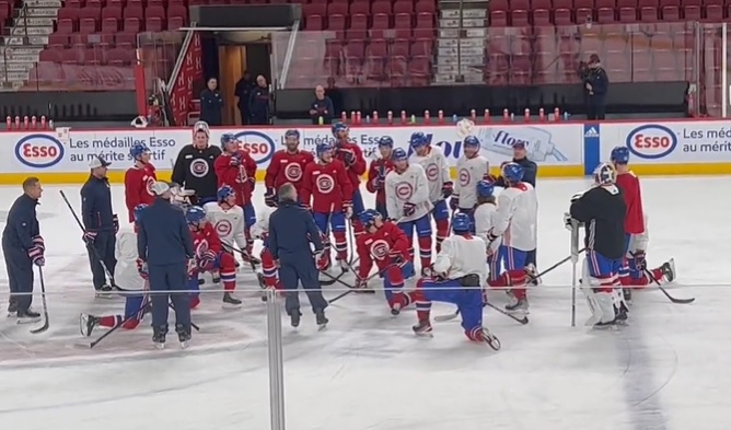 Un autre revenant de retour à l'entraînement pour le Canadien