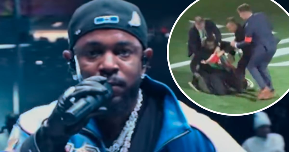 Un artiste du show de la mi-temps du Super Bowl arrêté sur le terrain