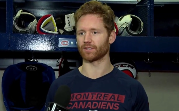 Mike Matheson avoue qu'il s'inspire de Lane Hutson sur la patinoire