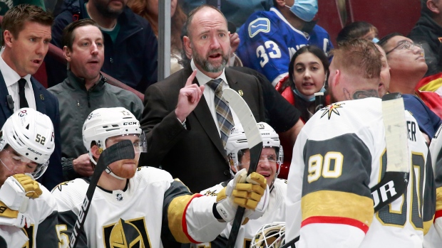 Peter DeBoer est congédié par les Golden Knights