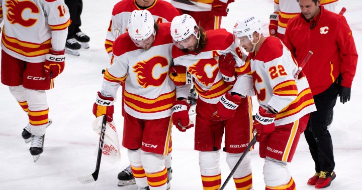 Les Flames donnent une mise à jour de l'état de Chris Tanev