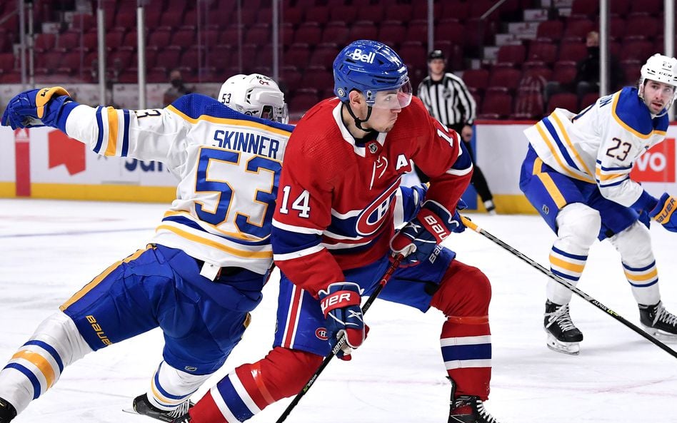 Les Sabres dévoilent leur alignement et il y a un important absent face au Canadien 