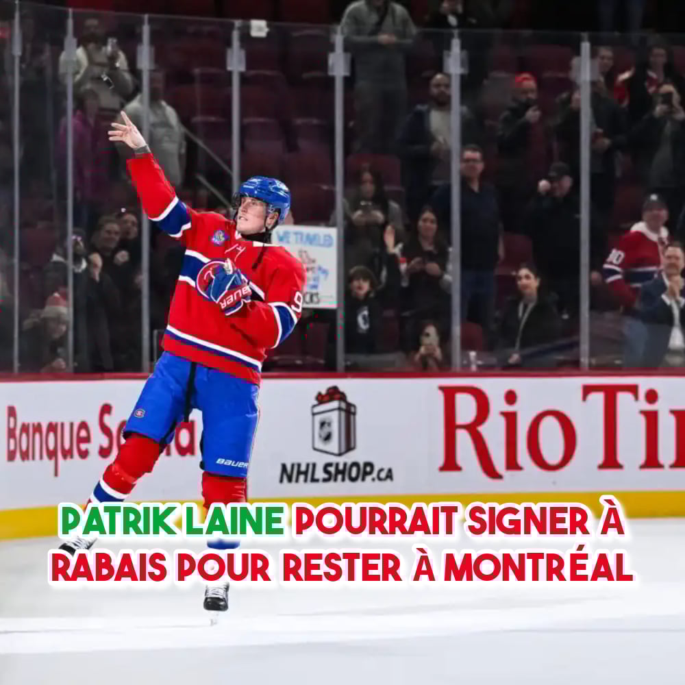 Patrik Laine pourrait signer à rabais pour rester à Montréal