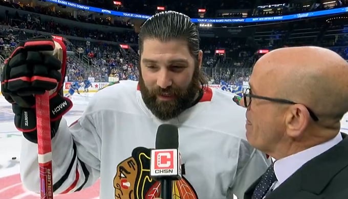 Pat Maroon annonce sa retraite en entrevue d'avant-match