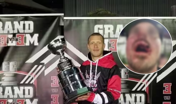 L'homme qui a sauvagement agressé un arbitre au dek hockey est arrêté par le SPVQ