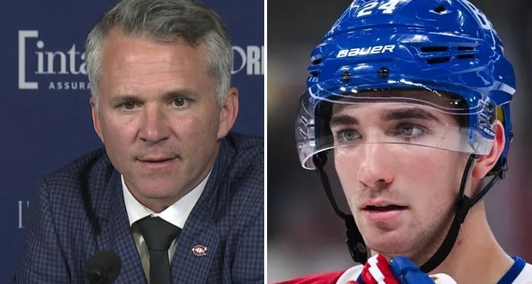 Martin St. Louis commente la décision de retourner Logan Mailloux à Laval