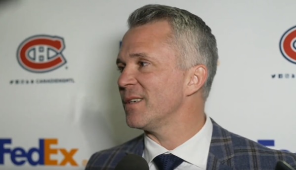 Martin St. Louis commente l'accident d'Emil Heineman