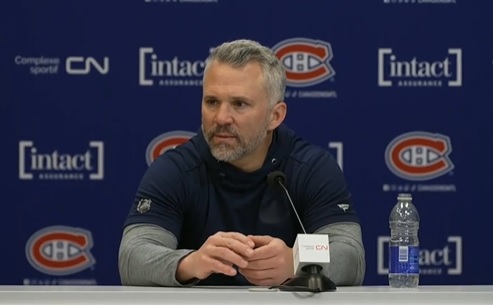 Martin St. Louis dévoile son alignement pour le match de ce soir