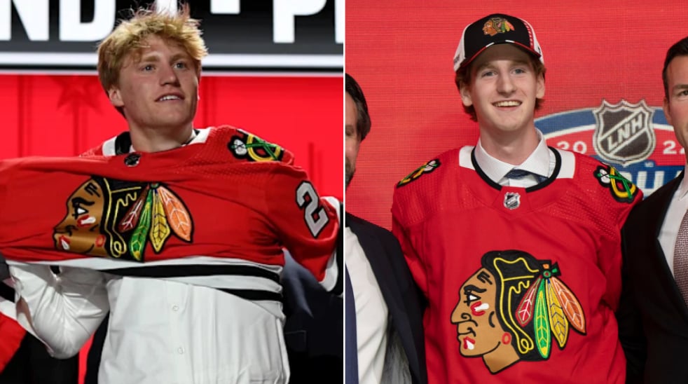 Deux des meilleurs espoirs des Blackhawks signent et rejoindront l'équipe pour la fin de la saison