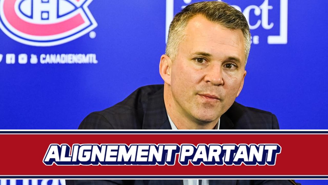 Martin St. Louis dévoile ses trios en vue du match de ce soir face aux Hurricanes