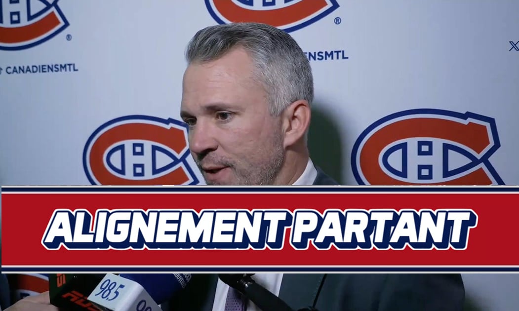 Martin St-Louis dévoile son alignement et son gardien pour le match de ce soir