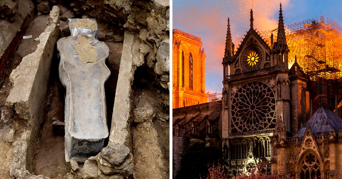 Un sarcophage mystérieux a été découvert sous Notre-Dame-de-Paris
