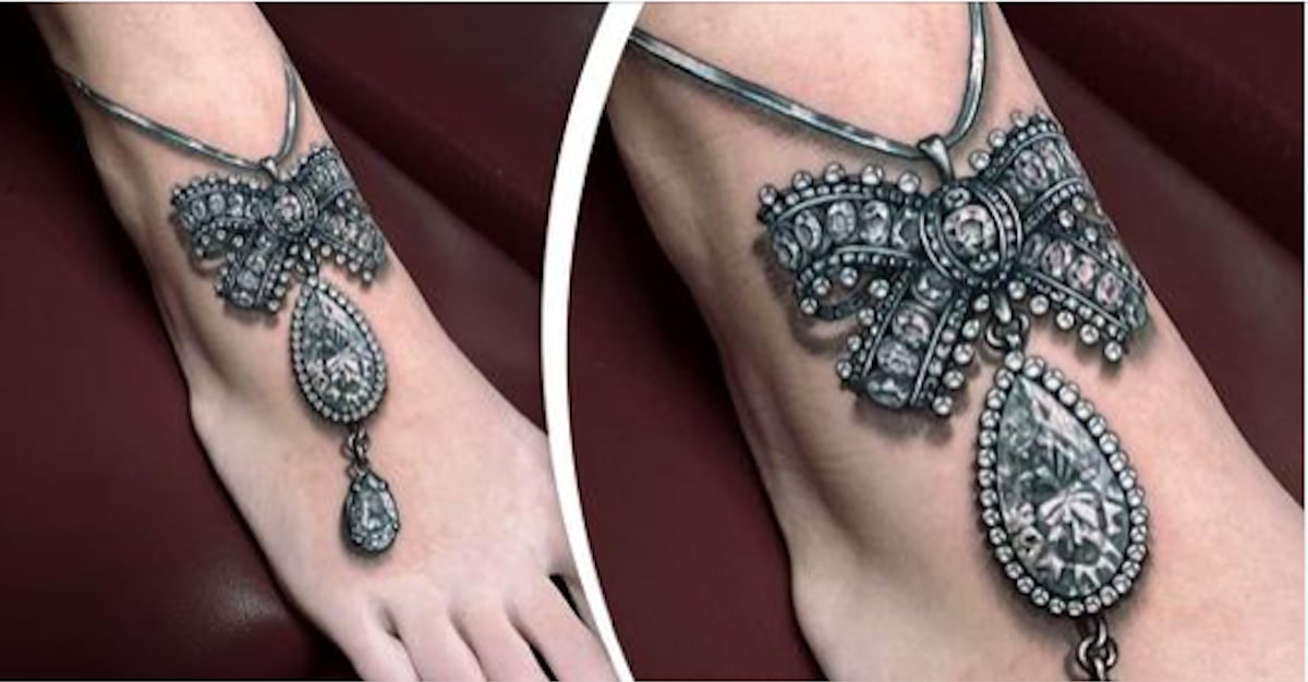 Cette femme réalise des tatouages uniques, qui ressemblent à de véritables joyaux