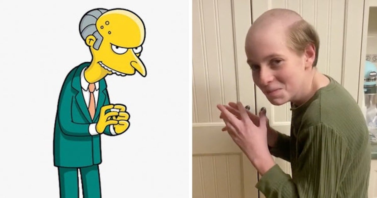 Cet enfant a demandé la coupe de cheveux de M. Burns et sa mère a dit oui