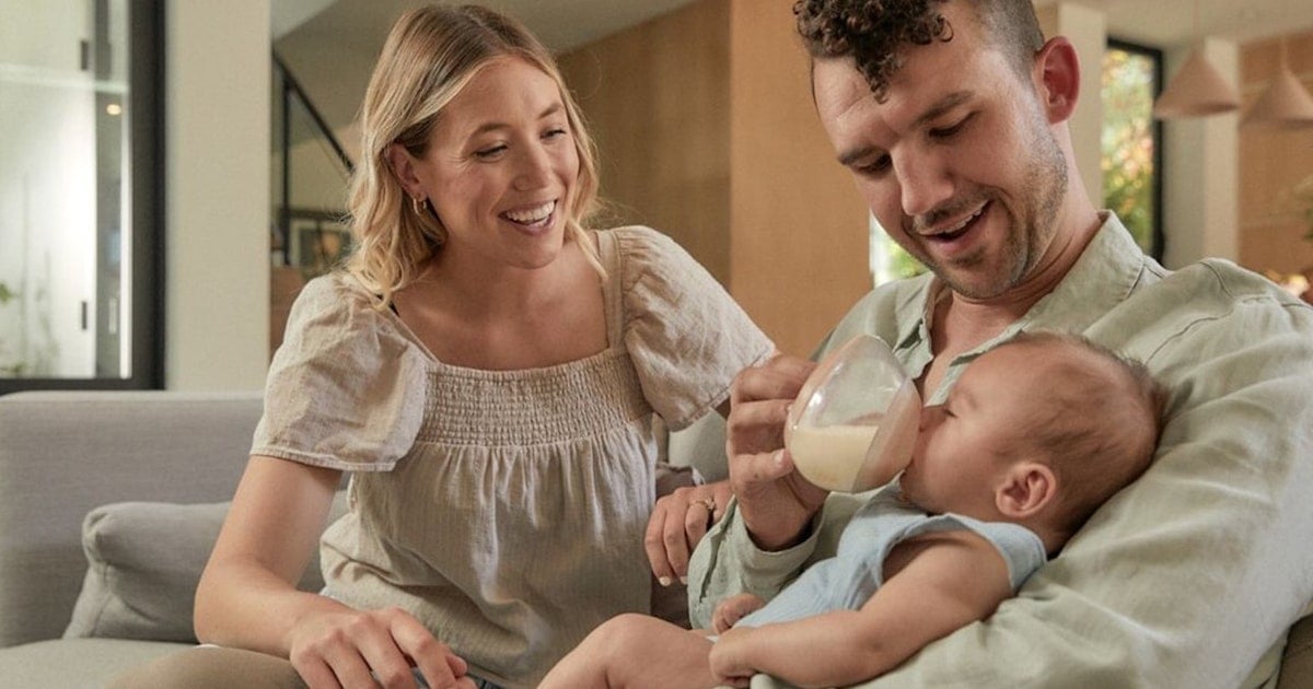 Un biberon conçu pour imiter le sein de maman