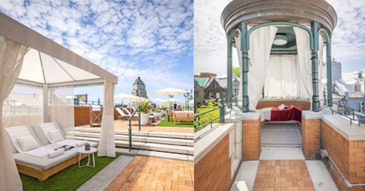 Un incontournable dans notre capitale: la terrasse revampée du Château Frontenac 