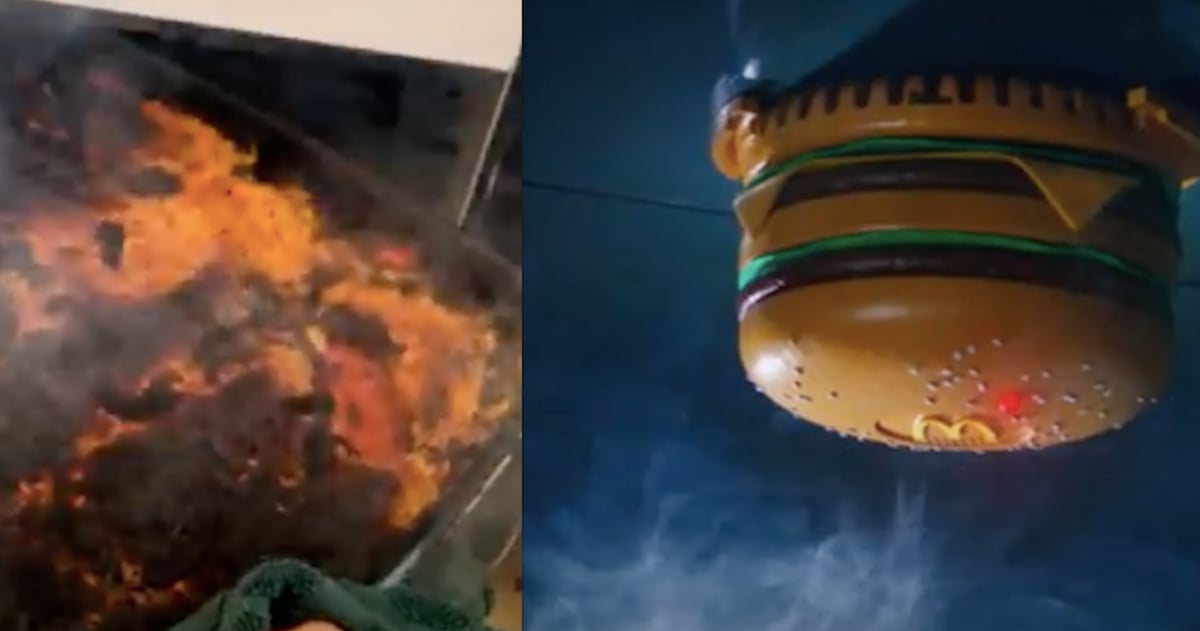 Un détecteur de fumée Mc Do qui vous aide si vous brûler votre souper